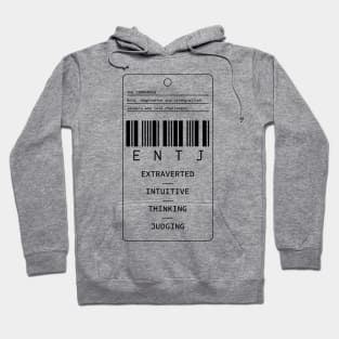 ENTJ - The Commander - Extraverted Intuitive Thinking Judging Hoodie